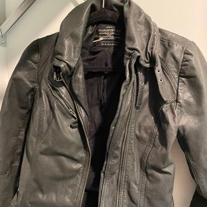 All Saints leather jacket
